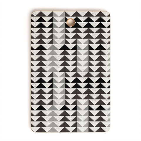 Mirimo Gray Geo Cutting Board Rectangle