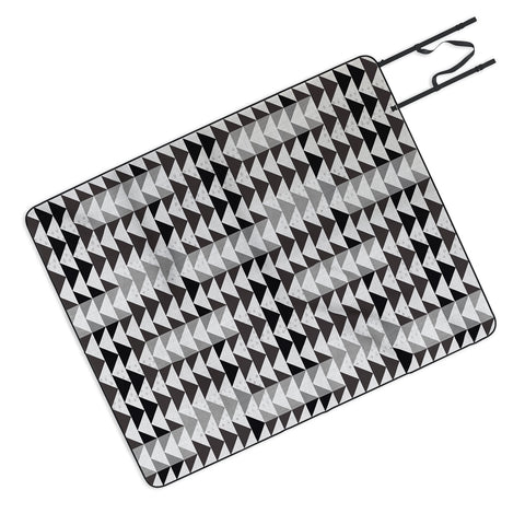 Mirimo Gray Geo Picnic Blanket