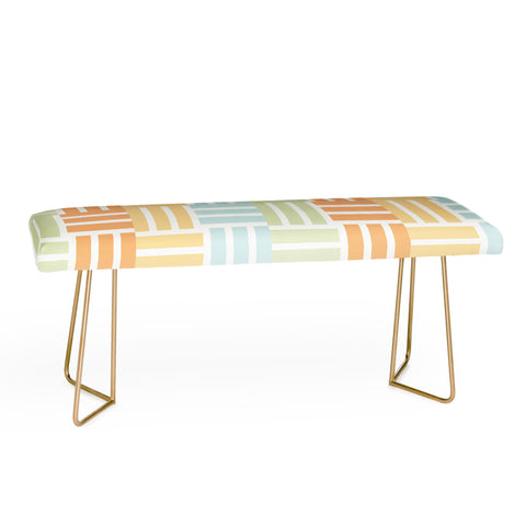 Mirimo Grid on Pastels Bench