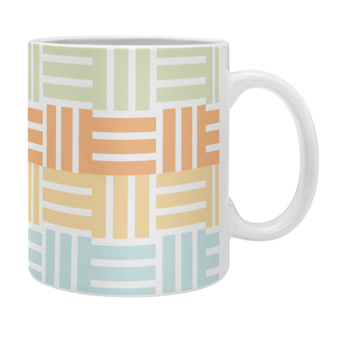Mirimo Grid on Pastels Coffee Mug
