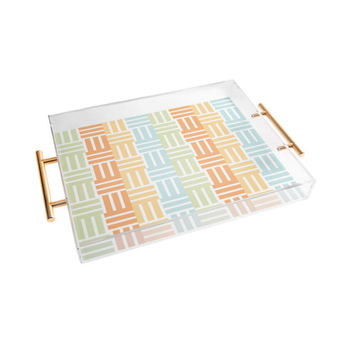 Mirimo Grid on Pastels Acrylic Tray
