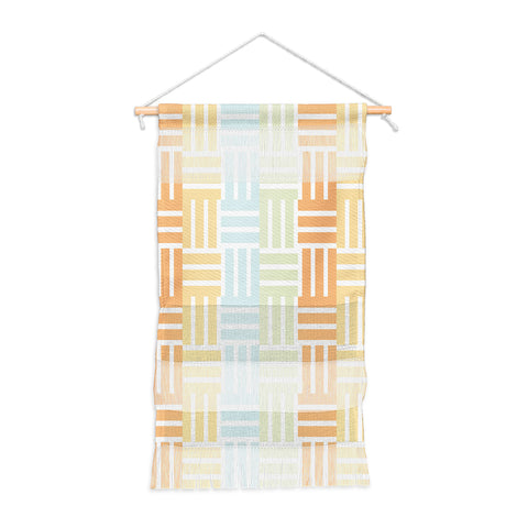 Mirimo Grid on Pastels Wall Hanging Portrait