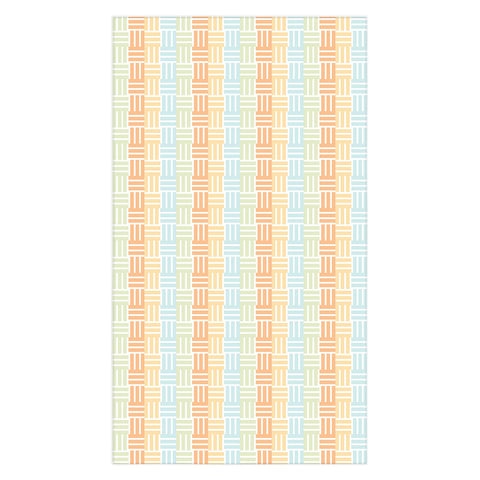 Mirimo Grid on Pastels Tablecloth