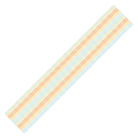 Mirimo Grid on Pastels Table Runner