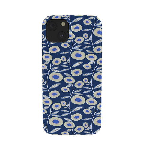 Mirimo Groovy Blooms Indigo Phone Case