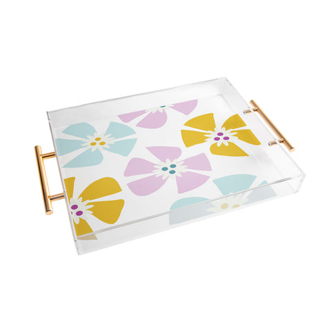 Mirimo Happy Blooms Acrylic Tray