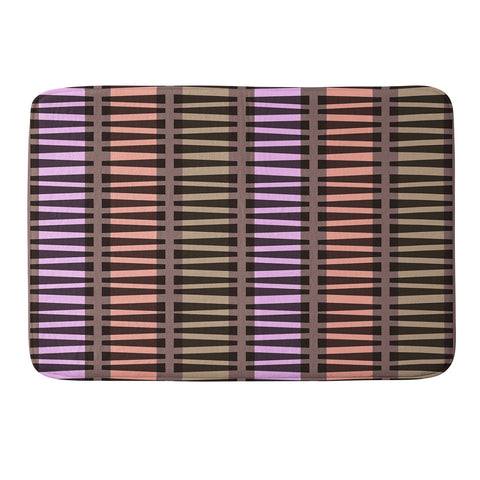 Mirimo Korath Striped Memory Foam Bath Mat