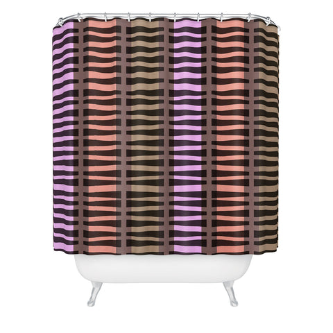 Mirimo Korath Striped Shower Curtain