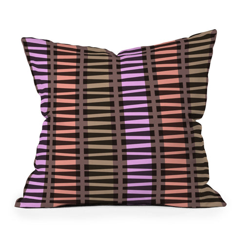 Mirimo Korath Striped Outdoor Throw Pillow