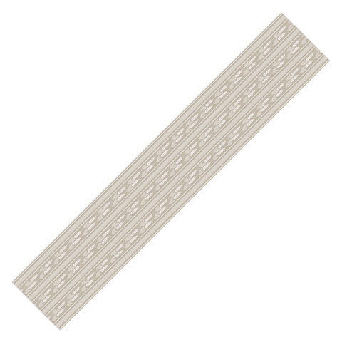 Mirimo Lavender Striped neutral Table Runner
