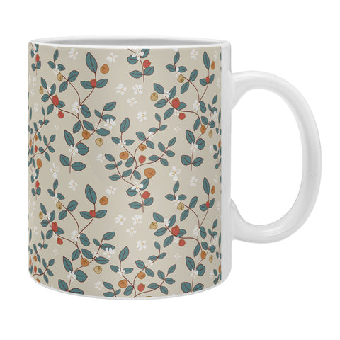 Mirimo Leaves and Berries Coffee Mug