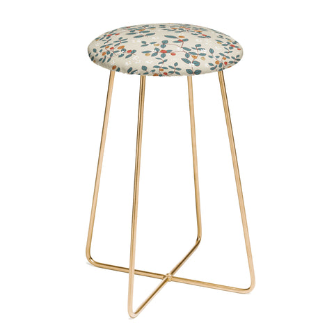 Mirimo Leaves and Berries Counter Stool