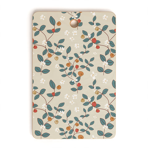 Mirimo Leaves and Berries Cutting Board Rectangle