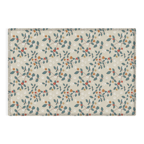 Mirimo Leaves and Berries Outdoor Rug