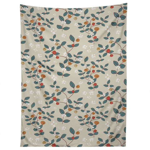 Mirimo Leaves and Berries Tapestry