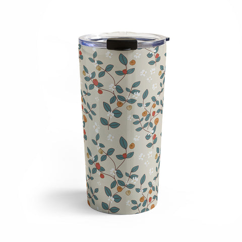 Mirimo Leaves and Berries Travel Mug