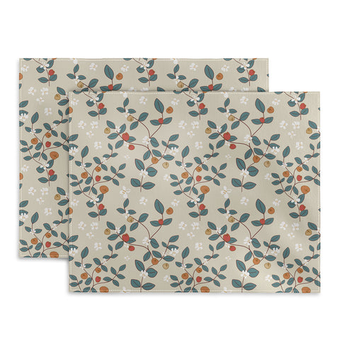 Mirimo Leaves and Berries Placemat