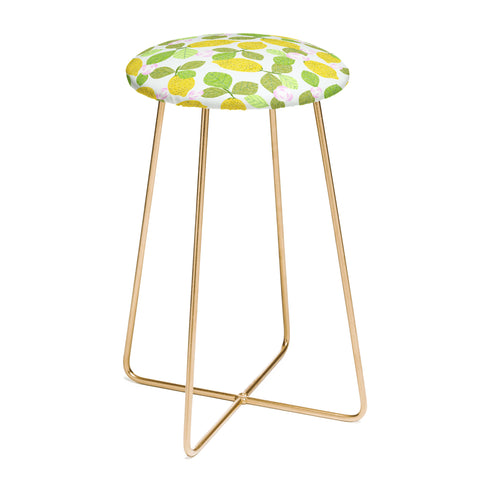 Mirimo Lemons in Bloom Counter Stool
