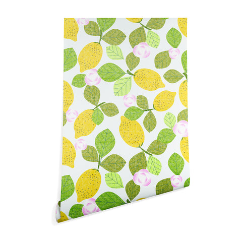 Mirimo Lemons in Bloom Wallpaper