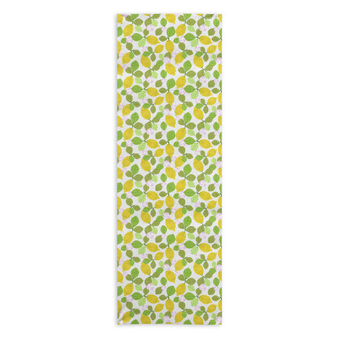 Mirimo Lemons in Bloom Yoga Towel