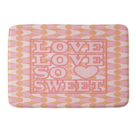 Mirimo LOVE SWEET Memory Foam Bath Mat