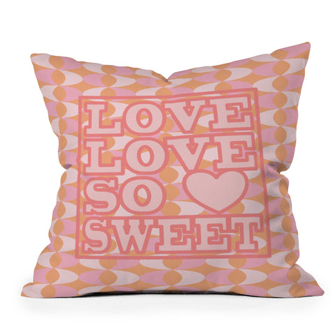 Mirimo LOVE SWEET Outdoor Throw Pillow