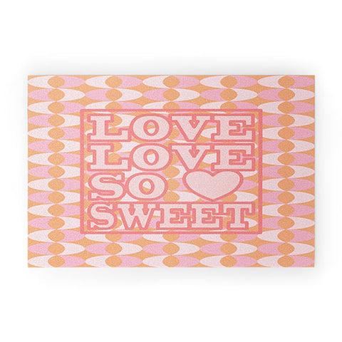 Mirimo LOVE SWEET Welcome Mat