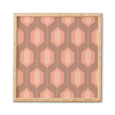 Mirimo Midmod Terracotta Framed Wall Art