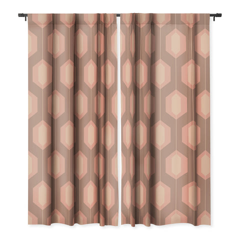 Mirimo Midmod Terracotta Blackout Window Curtain