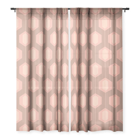 Mirimo Midmod Terracotta Sheer Non Repeat