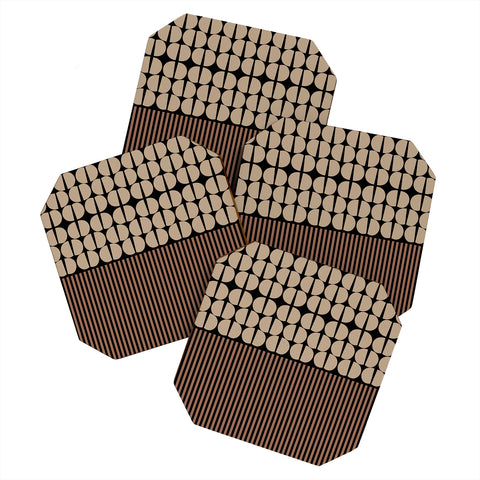 Mirimo Moderno Cofee and Cocoa Coaster Set