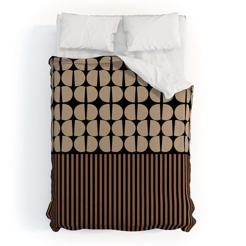 Mirimo Moderno Cofee and Cocoa Duvet Cover
