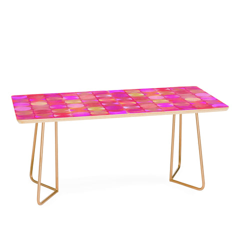Mirimo Multidudes Pink Coffee Table