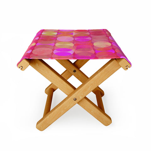 Mirimo Multidudes Pink Folding Stool