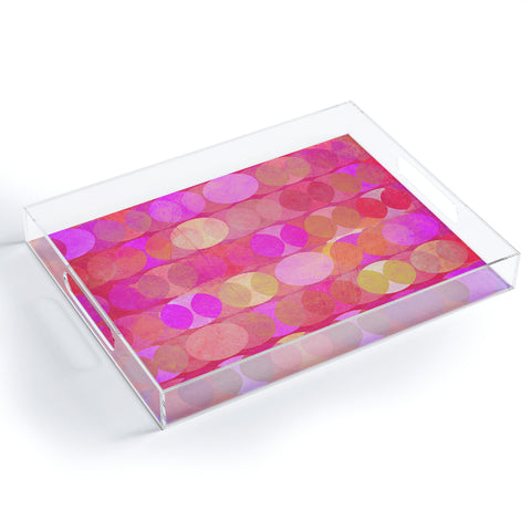 Mirimo Multidudes Pink Acrylic Tray