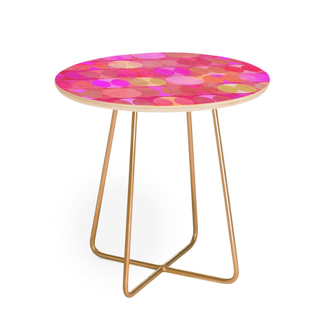 Mirimo Multidudes Pink Round Side Table