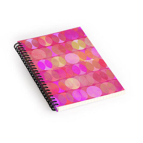 Mirimo Multidudes Pink Spiral Notebook