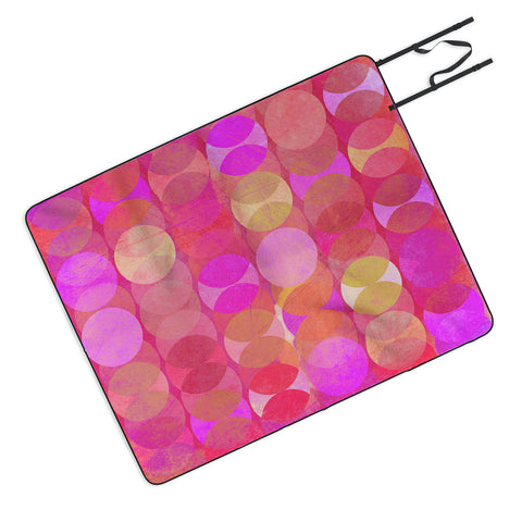 Mirimo Multidudes Pink Picnic Blanket