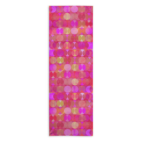 Mirimo Multidudes Pink Yoga Towel