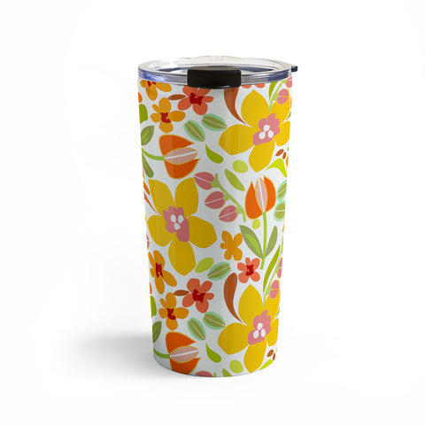 Mirimo Naif Summer Flora Travel Mug