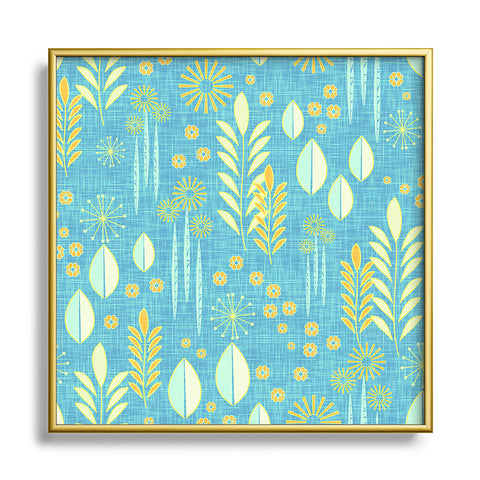 Mirimo Natures Wonder Frost Square Metal Framed Art Print