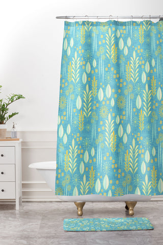 Mirimo Natures Wonder Frost Shower Curtain And Mat