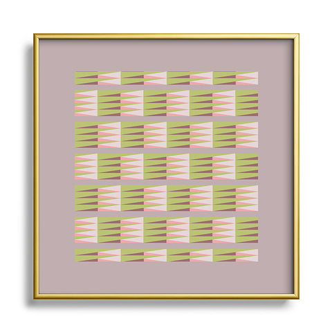 Mirimo NeoGeo Square Metal Framed Art Print