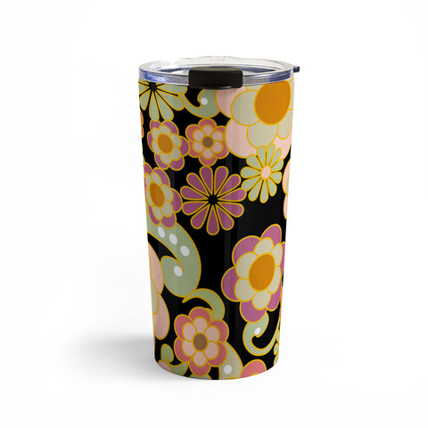 Mirimo Nostalgic 70s in Black Travel Mug