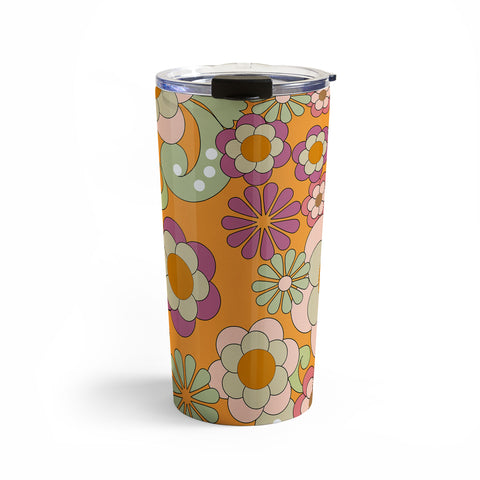 Mirimo Nostalgic 70s in Orange Travel Mug