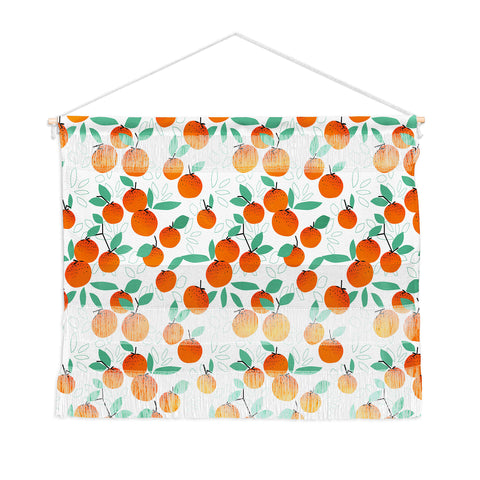 Mirimo Oranges on White Wall Hanging Landscape