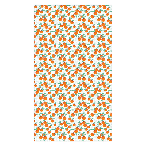 Mirimo Oranges on White Tablecloth