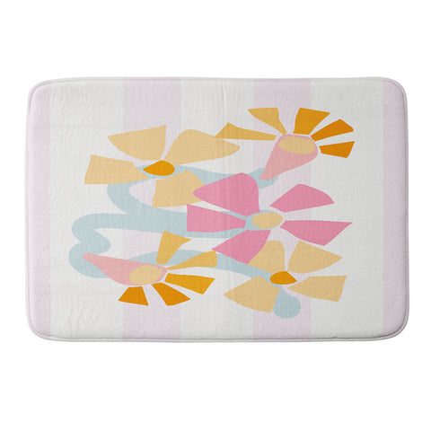Mirimo Pastel Bunch Memory Foam Bath Mat