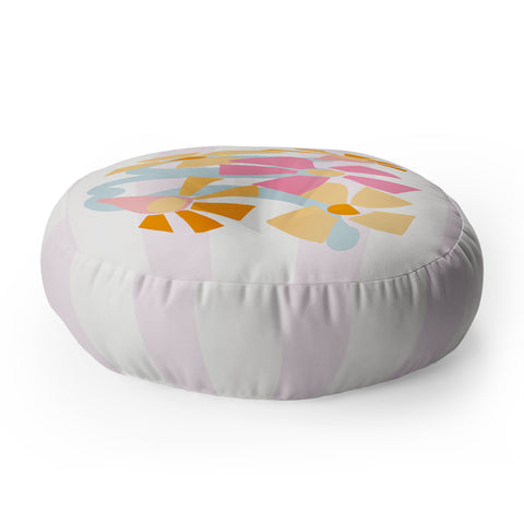 Mirimo Pastel Bunch Floor Pillow Round