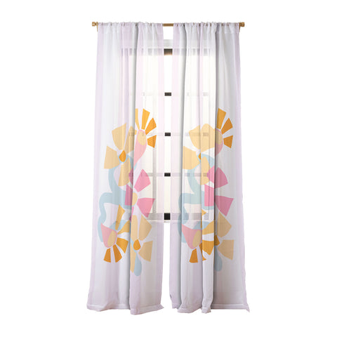 Mirimo Pastel Bunch Sheer Non Repeat